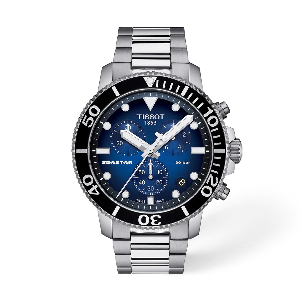 שעון גברים טיסו TISSOT Seastar 1000 45.5mm T120.417.11.041.01