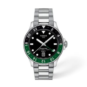 שעון גברים טיסו TISSOT Seastar 1000 GMT 40mm T120.852.11.051.00