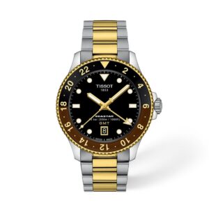 שעון גברים טיסו TISSOT Seastar 1000 GMT 40mm T120.852.22.051.00