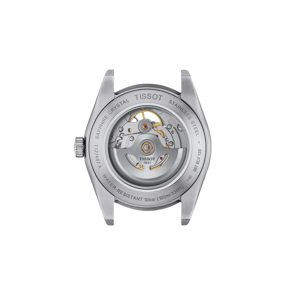 שעון גברים טיסו TISSOT Gentleman Open Heart 40mm T127.407.11.031.01 – תמונה 4