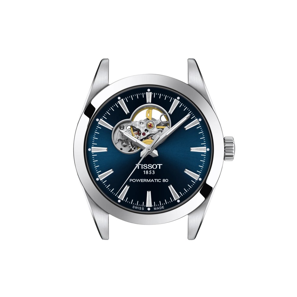 שעון גברים טיסו TISSOT Gentleman Open Heart 40mm T127.407.11.041.01 – תמונה 2