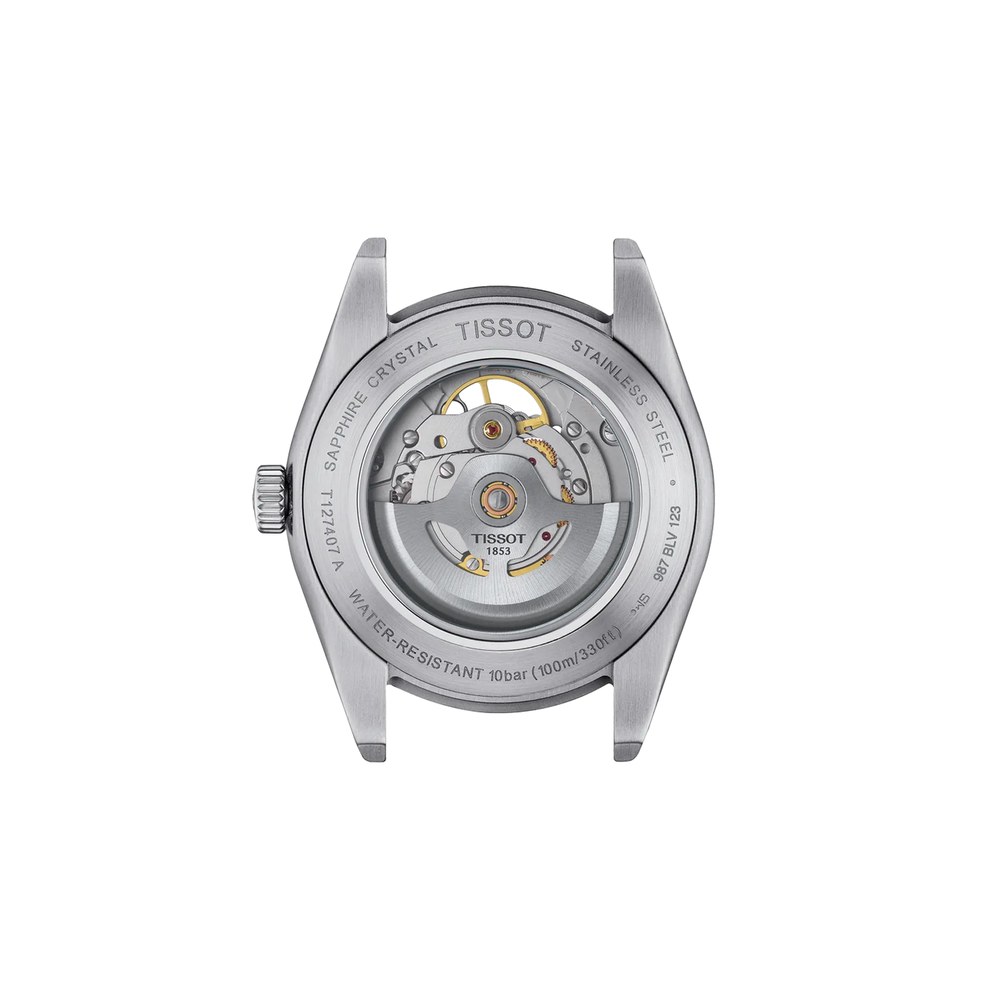 שעון גברים טיסו TISSOT Gentleman Open Heart 40mm T127.407.11.041.01 – תמונה 4
