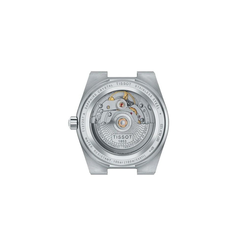 שעון נשים טיסו TISSOT PRX 35mm T137.207.11.051.00 – תמונה 4