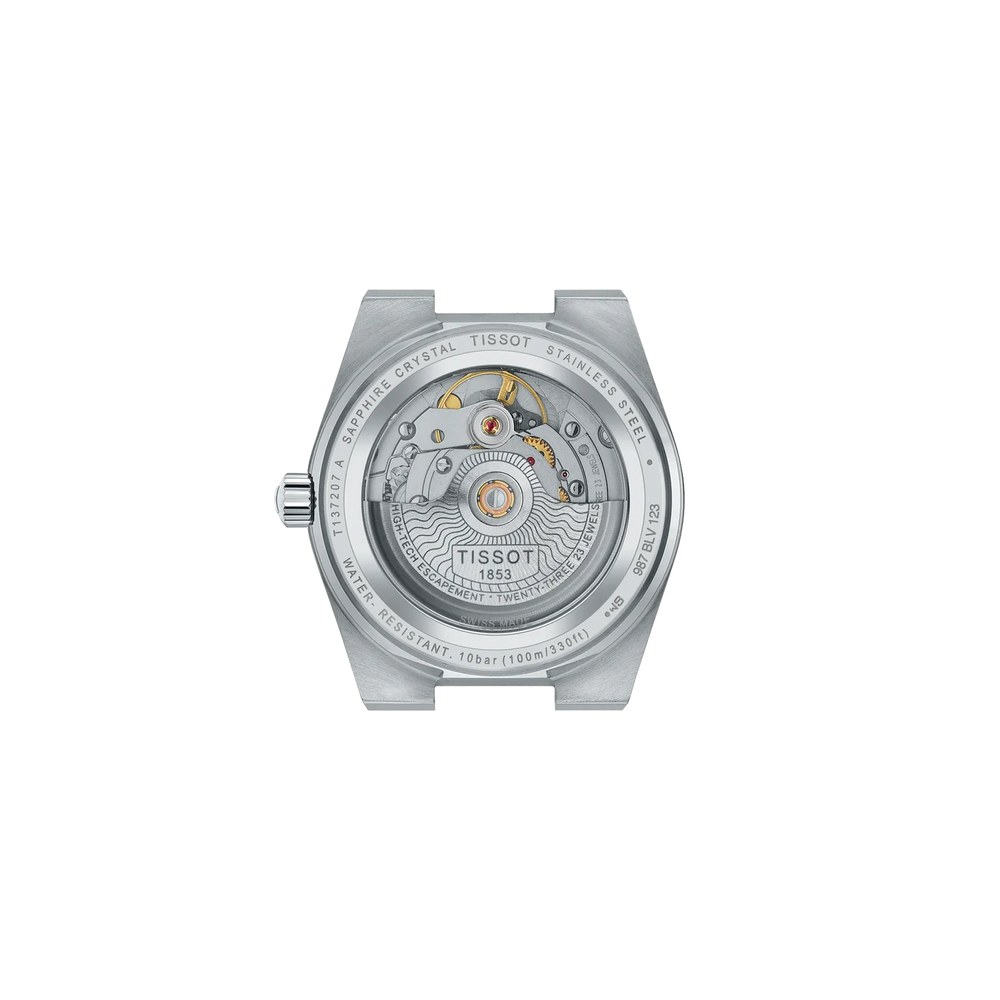 שעון נשים טיסו TISSOT PRX 35mm T137.207.11.091.00 – תמונה 4