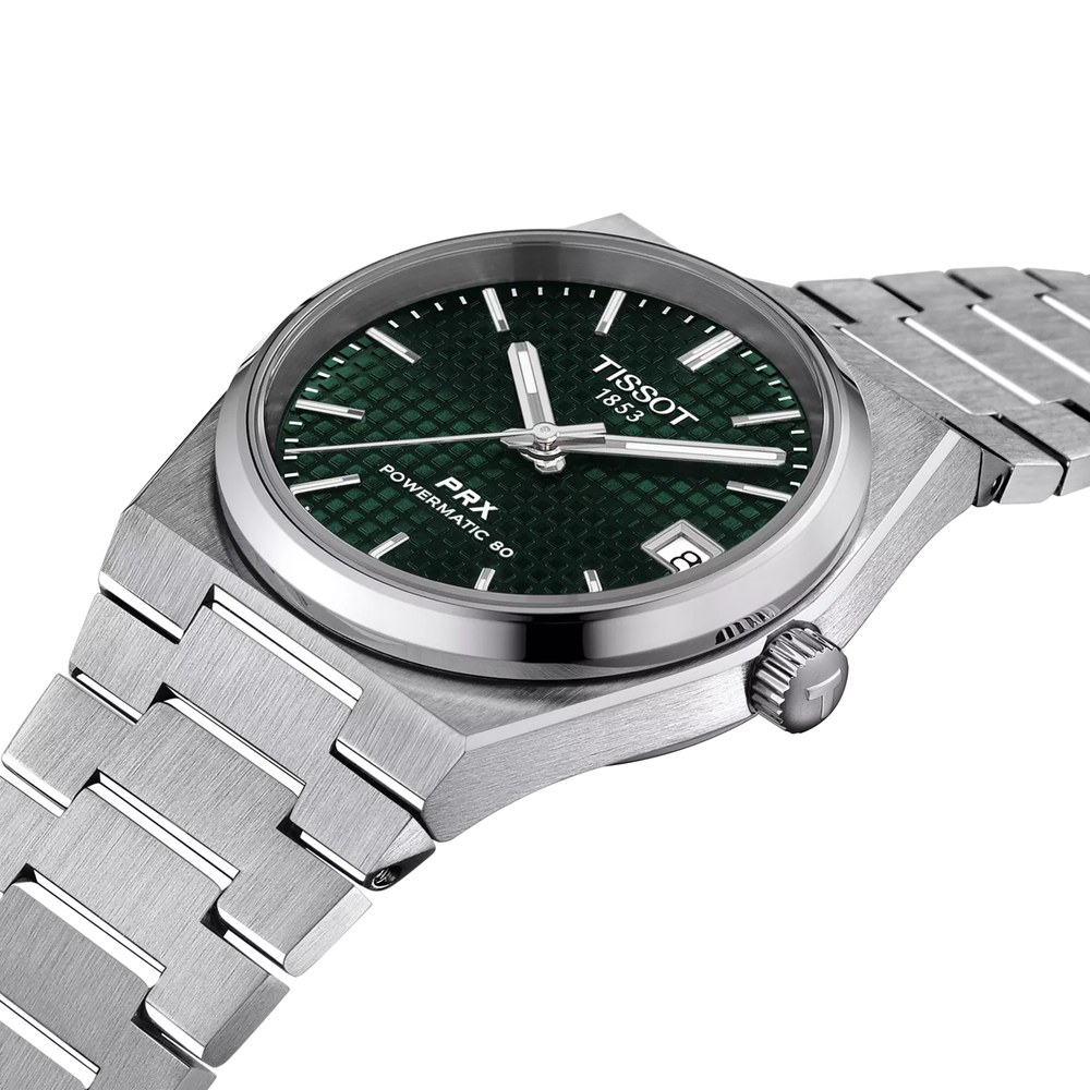 שעון נשים טיסו TISSOT PRX 35mm T137.207.11.091.00 – תמונה 5