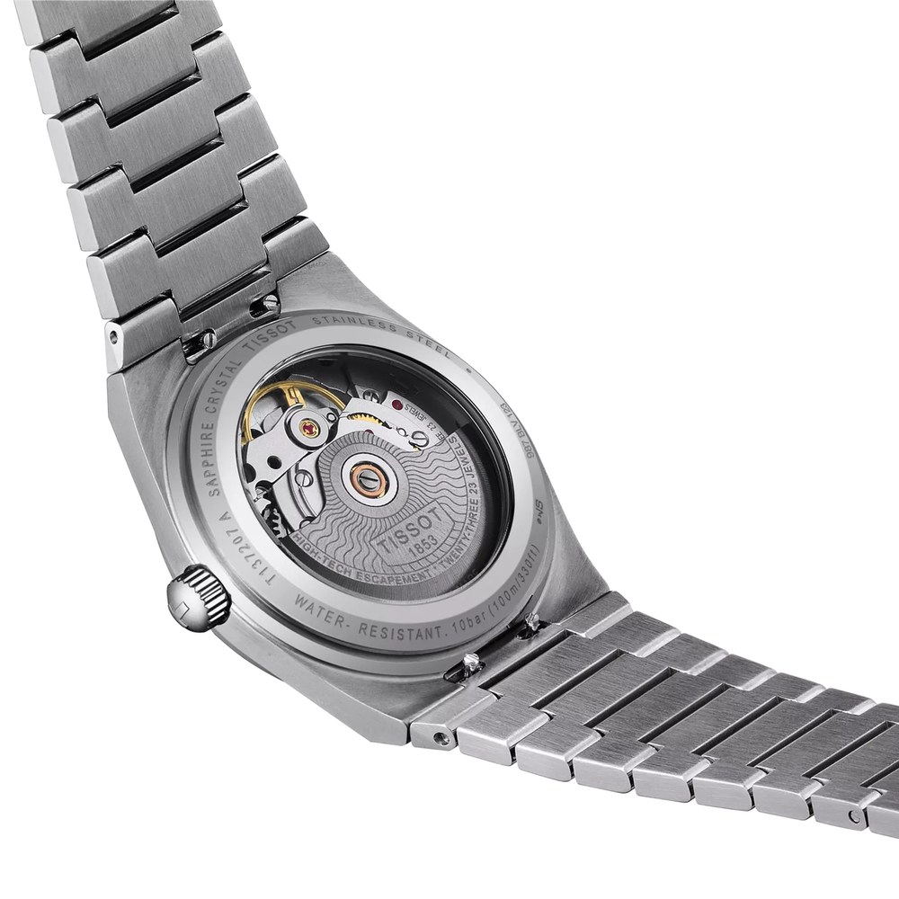 שעון נשים טיסו TISSOT PRX 35mm T137.207.11.091.00 – תמונה 6
