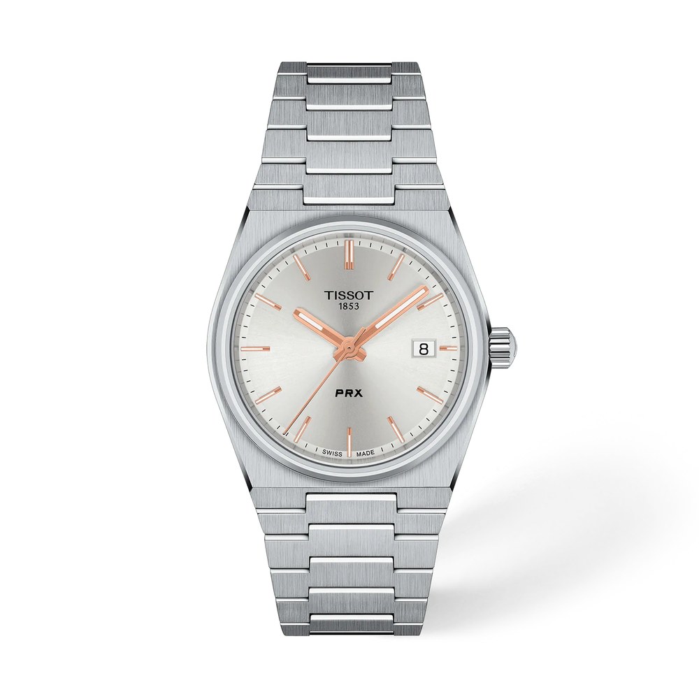 שעון נשים טיסו TISSOT PRX 35mm T137.210.11.031.00