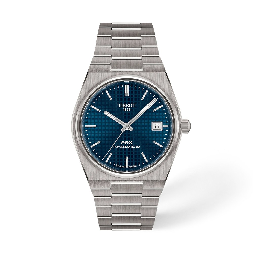 שעון גברים טיסו TISSOT PRX Titanium 38mm T137.807.44.041.00