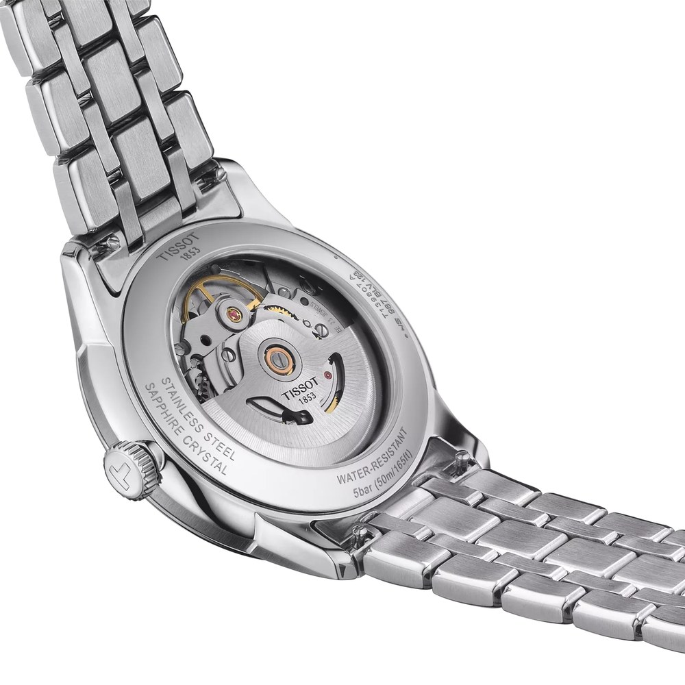 שעון גברים טיסו TISSOT Chemin des Tourelles Powermatic 80 39mm T139.807.11.048.00 – תמונה 5