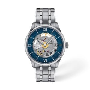 שעון יוניסקס טיסו TISSOT Chemin des Tourelles Skeleton 39mm T139.836.11.048.00