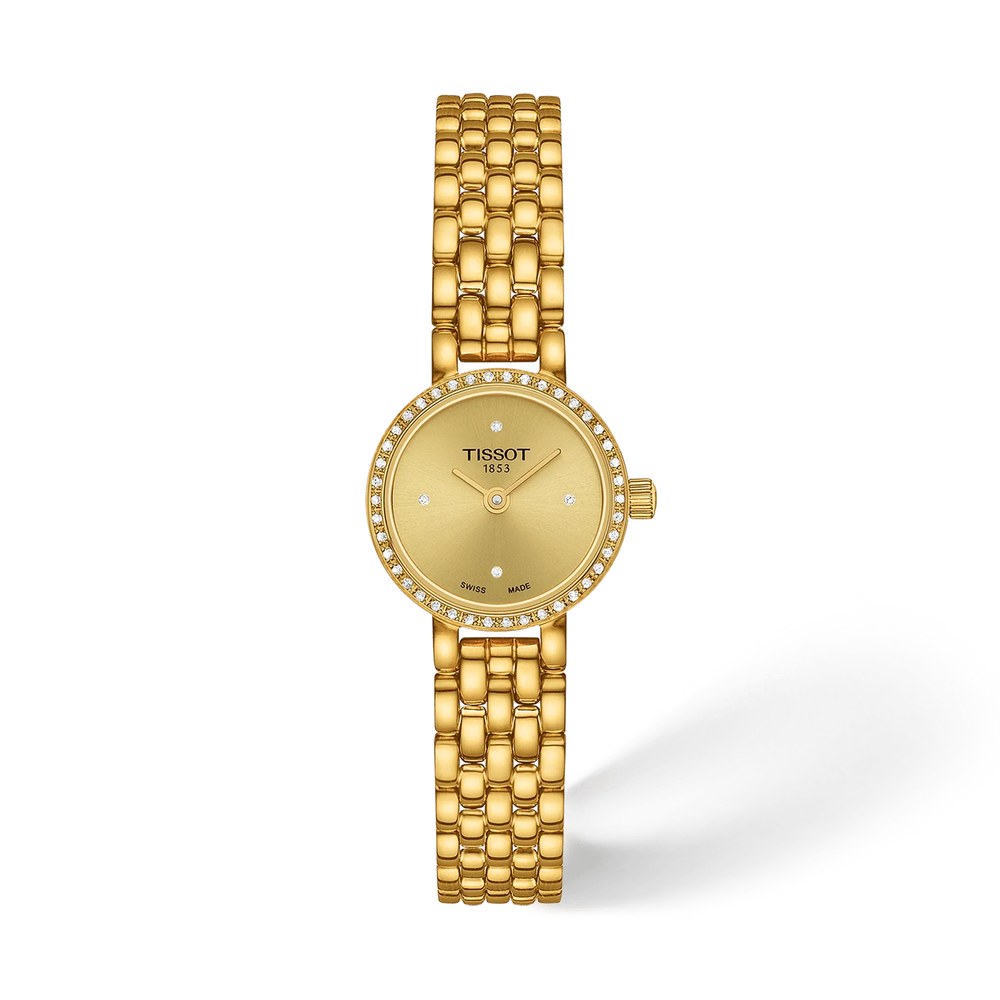שעון נשים טיסו TISSOT Lovely Round 19.5mm T140.009.63.026.00