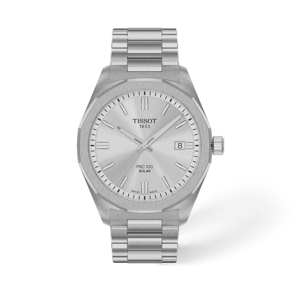 שעון גברים טיסו TISSOT PRC 100 Solar 39mm T151.422.11.031.00