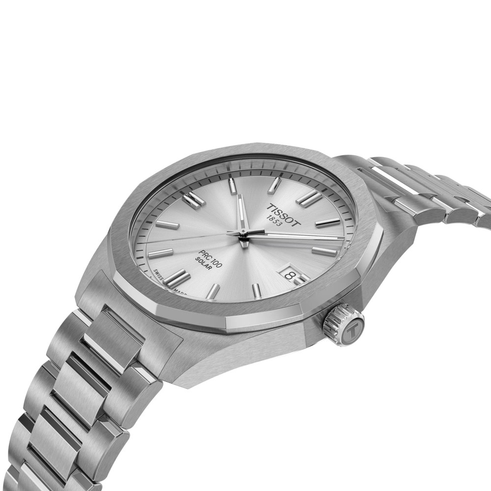 שעון גברים טיסו TISSOT PRC 100 Solar 39mm T151.422.11.031.00 – תמונה 5