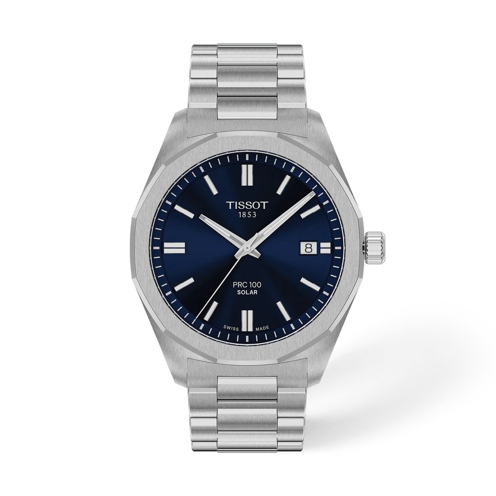 שעון גברים טיסו TISSOT PRC 100 Solar 39mm T151.422.11.041.00