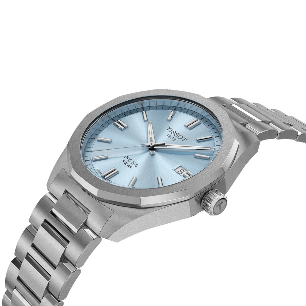 שעון גברים טיסו TISSOT PRC 100 Solar 39mm T151.422.11.351.00 – תמונה 5