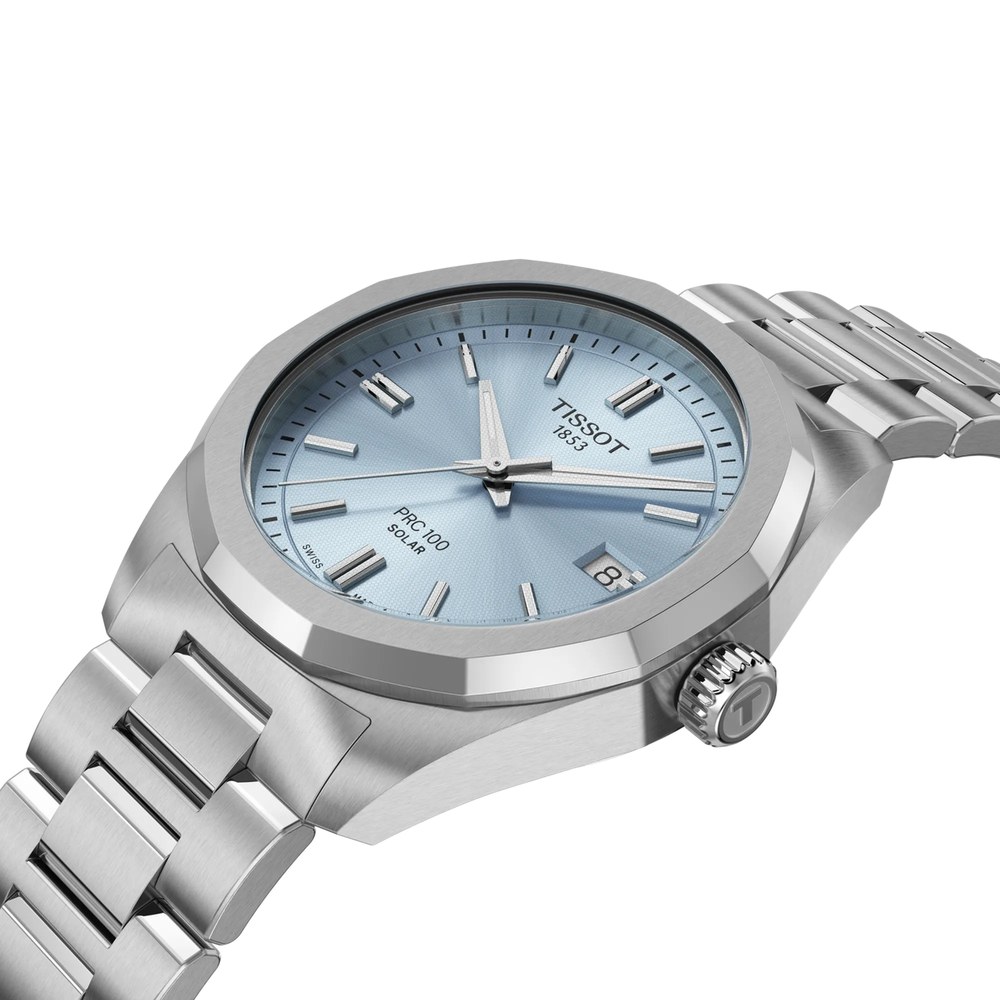 שעון נשים טיסו TISSOT PRC 100 Solar 34mm T151.822.11.351.00 – תמונה 5