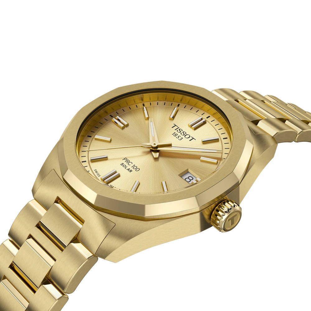 שעון נשים טיסו TISSOT PRC 100 Solar 34mm T151.822.33.021.00 – תמונה 6
