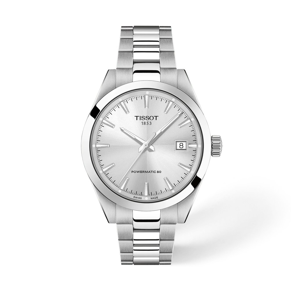 שעון גברים טיסו TISSOT Gentleman 38mm T165.807.11.031.00
