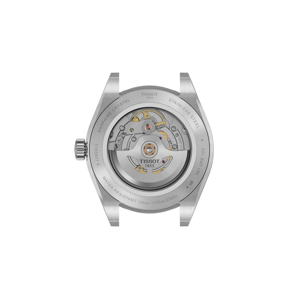 שעון גברים טיסו TISSOT Gentleman 38mm T165.807.11.031.00 – תמונה 5