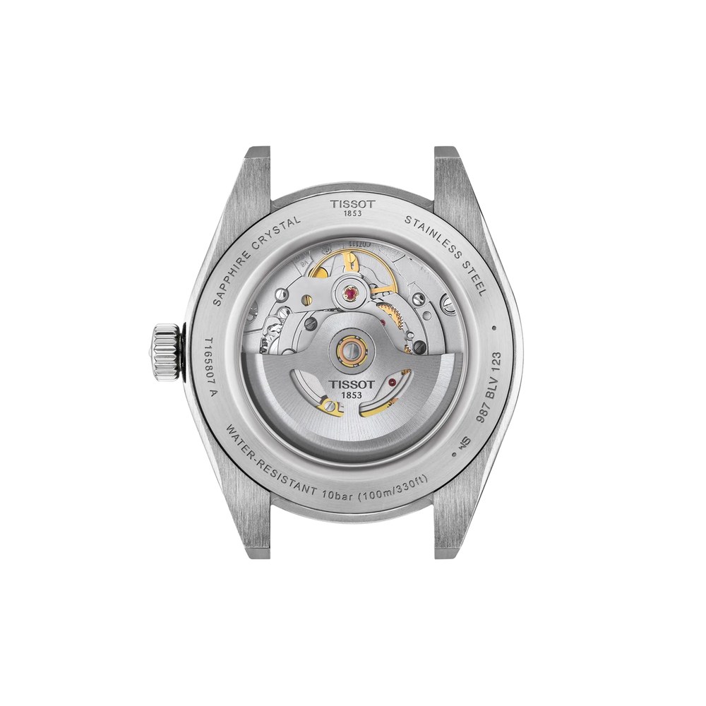 שעון גברים טיסו TISSOT Gentleman 38mm T165.807.11.051.00 – תמונה 3