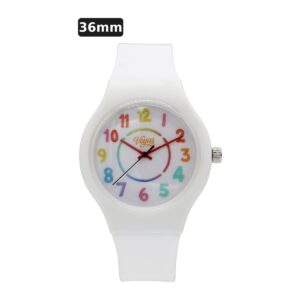 שעון ילדים ווגס Vegas 991600-16 – לבן, לוח מספרים, 36mm