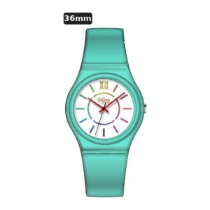 שעון ילדים ווגס Vegas 991600-50 – ירוק פיסטוק, לוח שנתות, 36mm