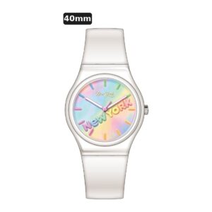 שעון ילדים ווגס Vegas 991600-68 – לבן, לוח New York גדול, 40mm