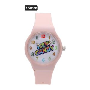 שעון ילדים ווגס Vegas 991600-7 – ורוד, לוח New Candy מספרים, 36mm
