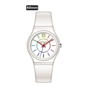 שעון ילדים ווגס Vegas 991600-77 – לבן, לוח שנתות, 40mm