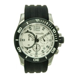 שעון גברים ורסאי Versaille 991631-1 – כסוף כרונו לוח לבן סיליקון