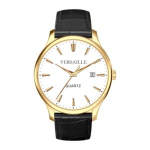 שעון גברים ורסאי Versaille 992613-1 – זהב אדום רצועת עור