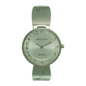 שעון נשים ורסאי Versaille 992871-1 – כסוף לוח כסוף עם פרחים