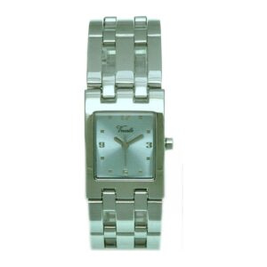 שעון נשים ורסאי Versaille 993808-3 – מרובע כסוף לוח תכלת