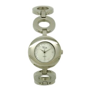 שעון נשים ורסאי Versaille 993970-2 – כסוף עיגולים ללא אבנים, לוח פנינה